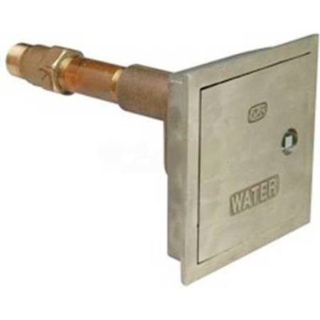 ZURN Zurn Automatic Draining Wall Hydrant, Encased Ecolotrol, Anti-Siphon, 1" x 8" Z1300-1X8